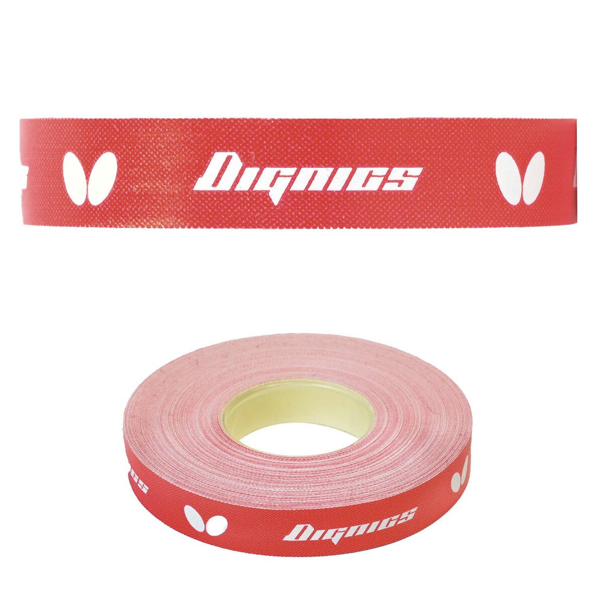 Butterfly Side Tape Dignics 12mm: Horizontal View of Roll